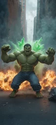 Furious Hulk Rampage Wallpaper