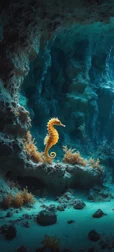 Underwater Seahorse Wallpaper