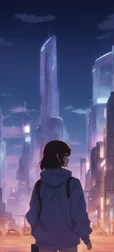 Futuristic City Anime Nights