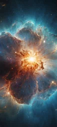Vivid Supernova Screen Background