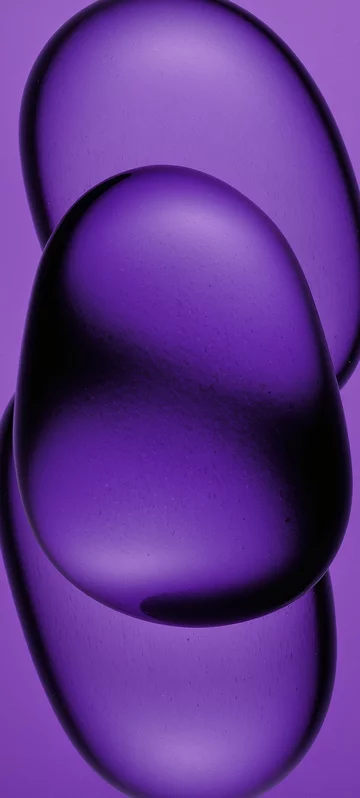 Purple Balls iOS Wallpaper