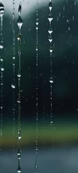 Raindrop Glass Wallpaper Background