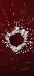 Red Shattered Glass Background
