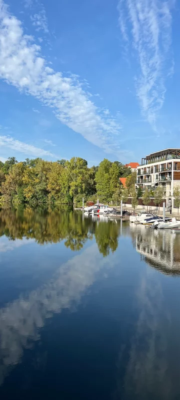 Yacht Port Near Forest