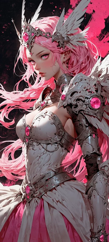 Pink Warrior Princess Wallpaper