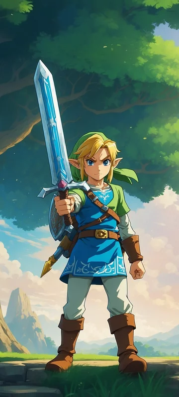 Link's Adventure Anime Wallpaper