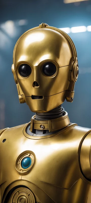 C-3PO Gold Droid Wallpaper | Superheroes Download Free Wallpapers and ...