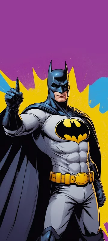 Batman Pointing Finger Image