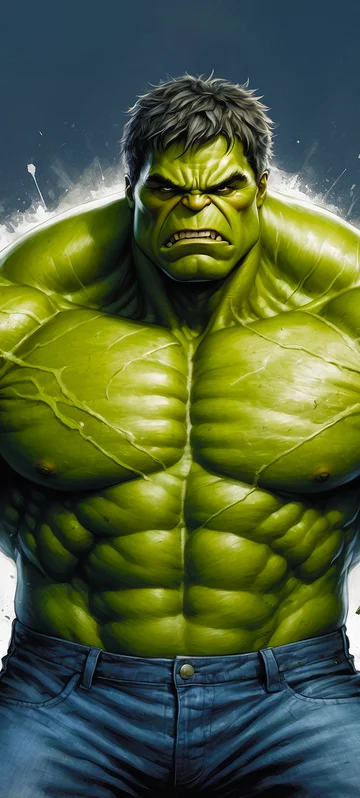 Serious Hulk Image Screen