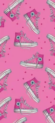 Converse Shoes Pattern Wallpaper