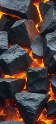 Hot Burning Coals Texture