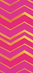 Pink Gold Zigzag Background