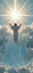 Celestial Jesus Ascension Screen