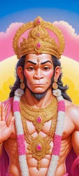 Hanuman Blessing Wallpaper