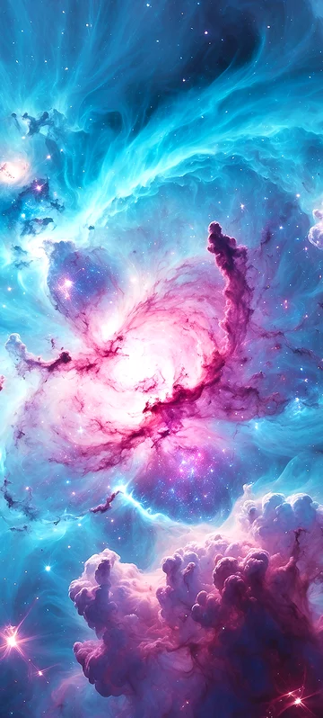 Nebula in Space Wallpaper