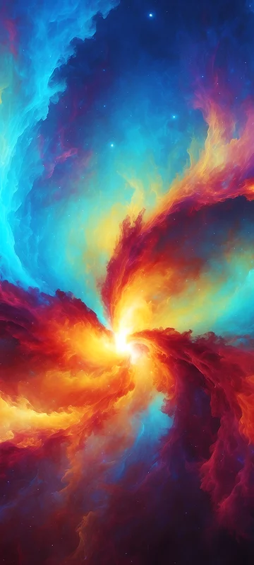 Cosmic Color Explosion 