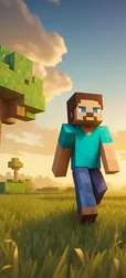 Minecraft Sunset Online Games Image