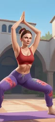 Preppy Yoga Wallpaper