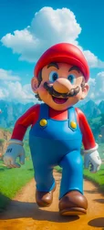 Mario's Mushroom Kingdom Wallpaper