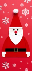 Festive Santa Art Screen 