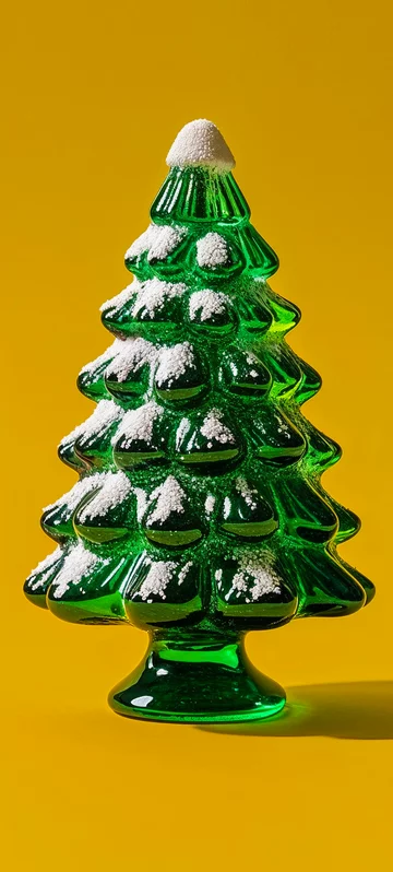 Festive Glass Tree Screen 