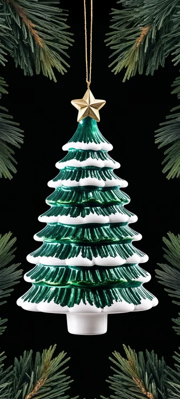 Festive Tree Ornament Image