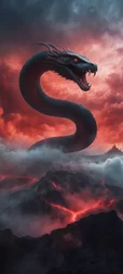 Iridescent Serpent Wallpaper