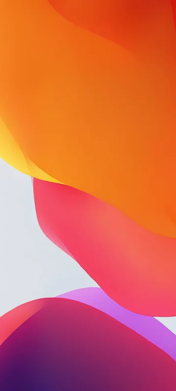 Vibrant Abstract iPhone look Art