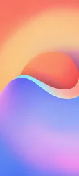 Chromatic Abstract iOS Lookalike Wallpaper